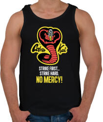 printfashion Cobra Kai - Férfi atléta - Fekete (4580227)