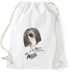 printfashion Buona giornata" Lila Nő" - Sportzsák, Tornazsák - Fehér (16234665)