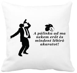 printfashion pálinka - Párnahuzat, Díszpárnahuzat - Fehér (1519433)