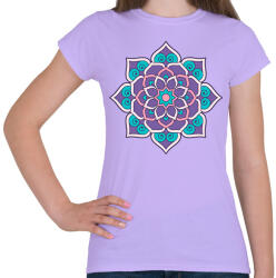 printfashion Mandala - Női póló - Viola (14514168)