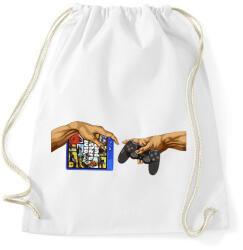 printfashion Michelangelo Gta5 - Sportzsák, Tornazsák - Fehér (2053615)