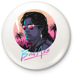 printfashion Billy Stranger Things - Kitűző, hűtőmágnes - Fehér (3083335)