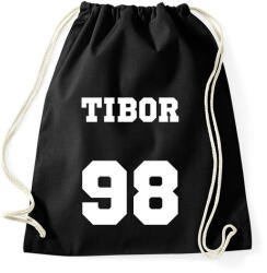 printfashion Neves póló - Egyedi névvel és számmal - Sportzsák, Tornazsák - Fekete (16798070)