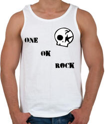 printfashion One Ok Rock - Férfi atléta - Fehér (814744)
