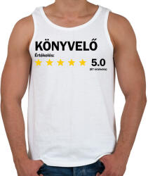 printfashion Könyvelő értékelés - Férfi atléta - Fehér (6540844)