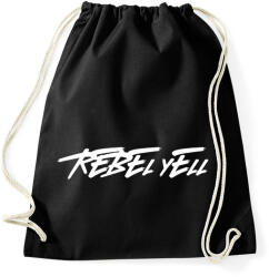 printfashion REBEL YELL - Sportzsák, Tornazsák - Fekete (11350743)
