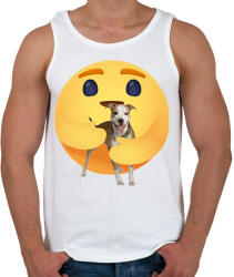 printfashion Amstaff - Férfi atléta - Fehér (13042862)