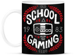 printfashion Retro gamer - Bögre - Fekete (5053748)