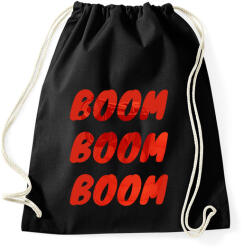 printfashion boom boom boom - Sportzsák, Tornazsák - Fekete (1859404)