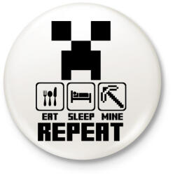 printfashion Enni, Aludni, Craftolni - Kitűző, hűtőmágnes - Fehér (3075291)