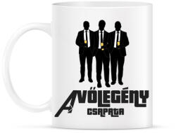 printfashion A VŐLEGÉNY CSAPATA - Bögre - Fehér (5268203)
