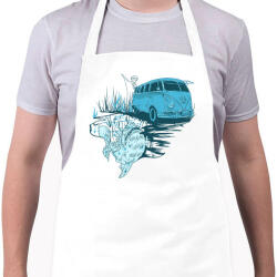 printfashion Menj horgászni - Kötény - Fehér (4899977)