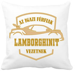 printfashion Lamborghini sofőr - Párnahuzat, Díszpárnahuzat - Fehér (4804765)