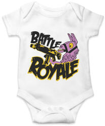 printfashion Fortnite Battle Royal Llama - Baba Body - Fehér (11341015)