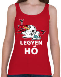 printfashion LEGYEN HÓ - Női atléta - Cseresznyepiros (10821383)