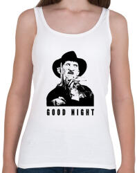 printfashion GOOD NIGHT - Női atléta - Fehér (1358607)