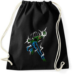 printfashion NUMERO 17 - Sportzsák, Tornazsák - Fekete (12490064)