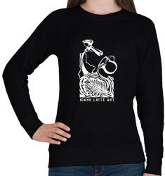 printfashion Barista - Női pulóver - Fekete (1802097)