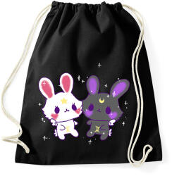 printfashion Horoszkóp-IKREK - Sportzsák, Tornazsák - Fekete (12707002)