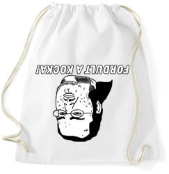 printfashion Fordult a kocka. - Sportzsák, Tornazsák - Fehér (5202199)