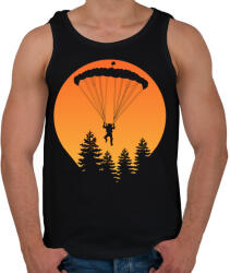 printfashion ejtőernyős - Férfi atléta - Fekete (5049484)