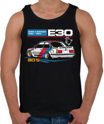 printfashion BMW 3 E30 - Férfi atléta - Fekete (11537027)