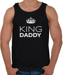 printfashion KING DADDY - Férfi atléta - Fekete (10787298)