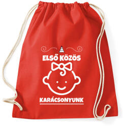 printfashion Első közös karácsonyunk 2 - Sportzsák, Tornazsák - Piros (10416451)