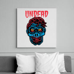 printfashion Undead - Vászonkép - Fehér (6622096)