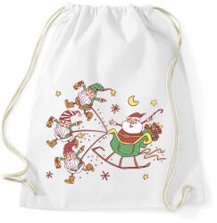 printfashion Mikulás - Sportzsák, Tornazsák - Fehér (14602437)