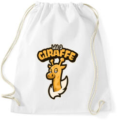 printfashion Wild Giraffe - Sportzsák, Tornazsák - Fehér (5135979)