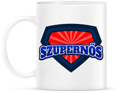 printfashion SZUPERNŐS - Bögre - Fehér (11503614)