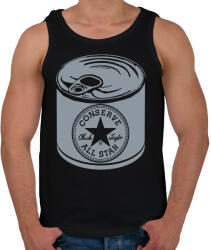 printfashion konzerv converse - Férfi atléta - Fekete (13593560)