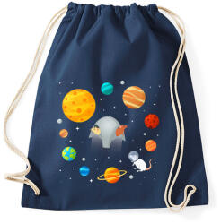 printfashion Sputnik - Sportzsák, Tornazsák - Sötétkék (13351113)