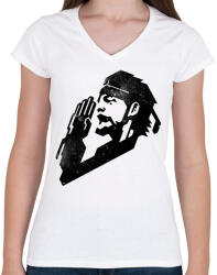 printfashion Metal Gear Solid OPS - Női V-nyakú póló - Fehér (1463637)