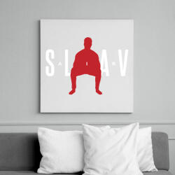 printfashion Slav Air - Vászonkép - Fehér (6627546)