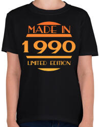printfashion 1990 - Gyerek póló - Fekete (12781810)