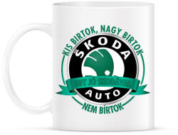 printfashion Egy jó Skoda-val nem bírtok - Bögre - Fehér (2641049)