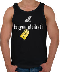 printfashion ingyen elvihető - Férfi atléta - Fekete (1438883)
