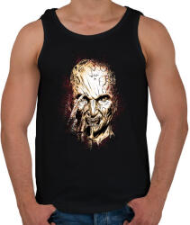 printfashion Freddy Krueger 3 - Férfi atléta - Fekete (5562295)