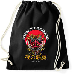 printfashion BEWARE OF THE SHADOW - Sportzsák, Tornazsák - Fekete (10025086)