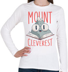 printfashion Mount Cleverest - Női hosszú ujjú póló - Fehér (4171191)