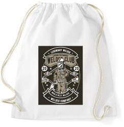 printfashion Welder club - Sportzsák, Tornazsák - Fehér (6395384)