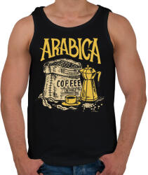 printfashion Arab kávé - Férfi atléta - Fekete (4834904)