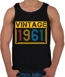printfashion 1961 - Férfi atléta - Fekete (13120091)