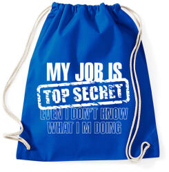 printfashion My job. - Sportzsák, Tornazsák - Bright royal (276946)