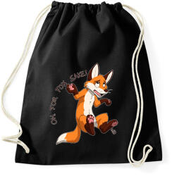 printfashion Oh For Fox Sake - Sportzsák, Tornazsák - Fekete (12962380)