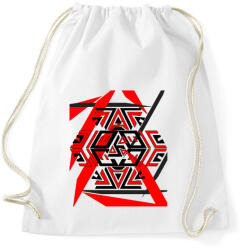 printfashion black&red1 - Sportzsák, Tornazsák - Fehér (2896988)