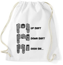 printfashion Oooh shi. . . - Drift - Sportzsák, Tornazsák - Fehér (12903166)