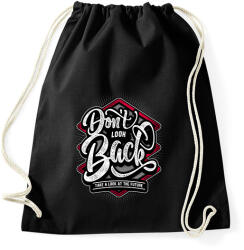 printfashion Ne nézz vissza - Sportzsák, Tornazsák - Fekete (2919)